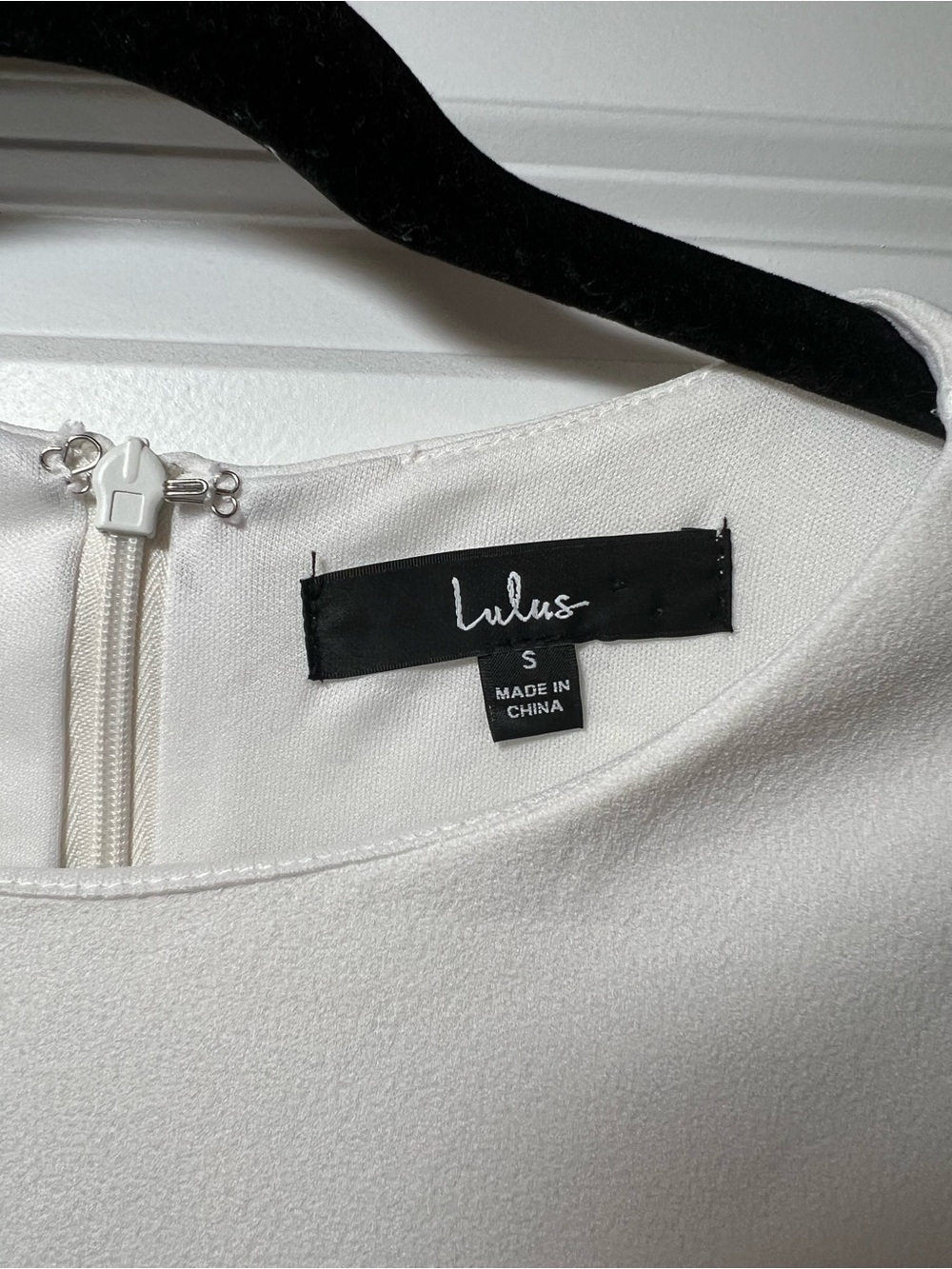 Lulus White Sheath Dress | Size Small - Picture 8 of 8